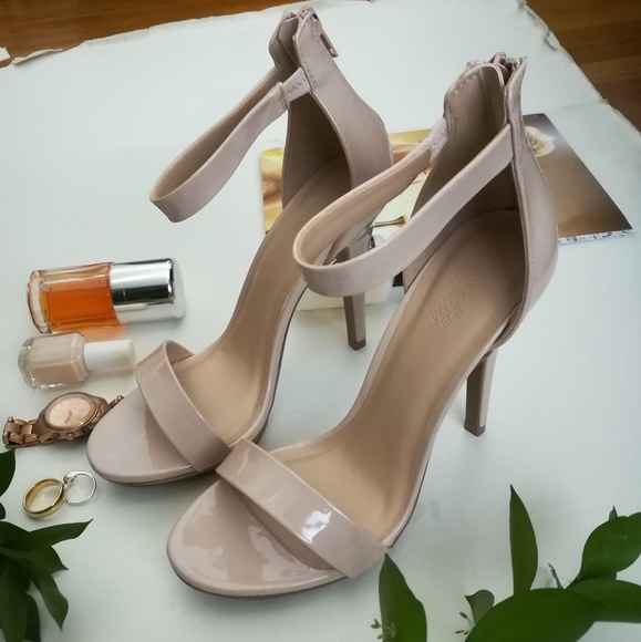 Nude Platform Heels - Picture 2 of 5